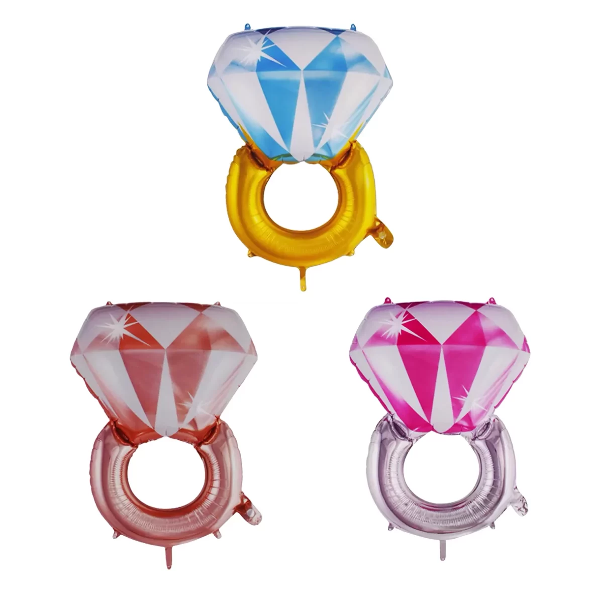 Baloane folie Inel Diamant, 48x72cm