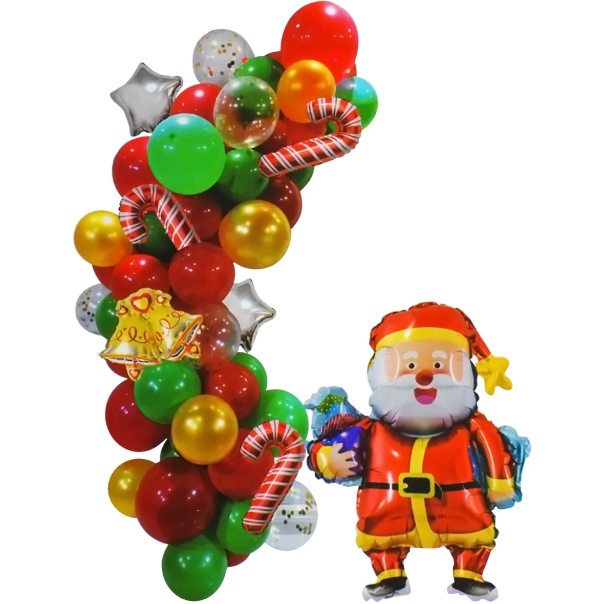 Arcada baloane Mos Craciun