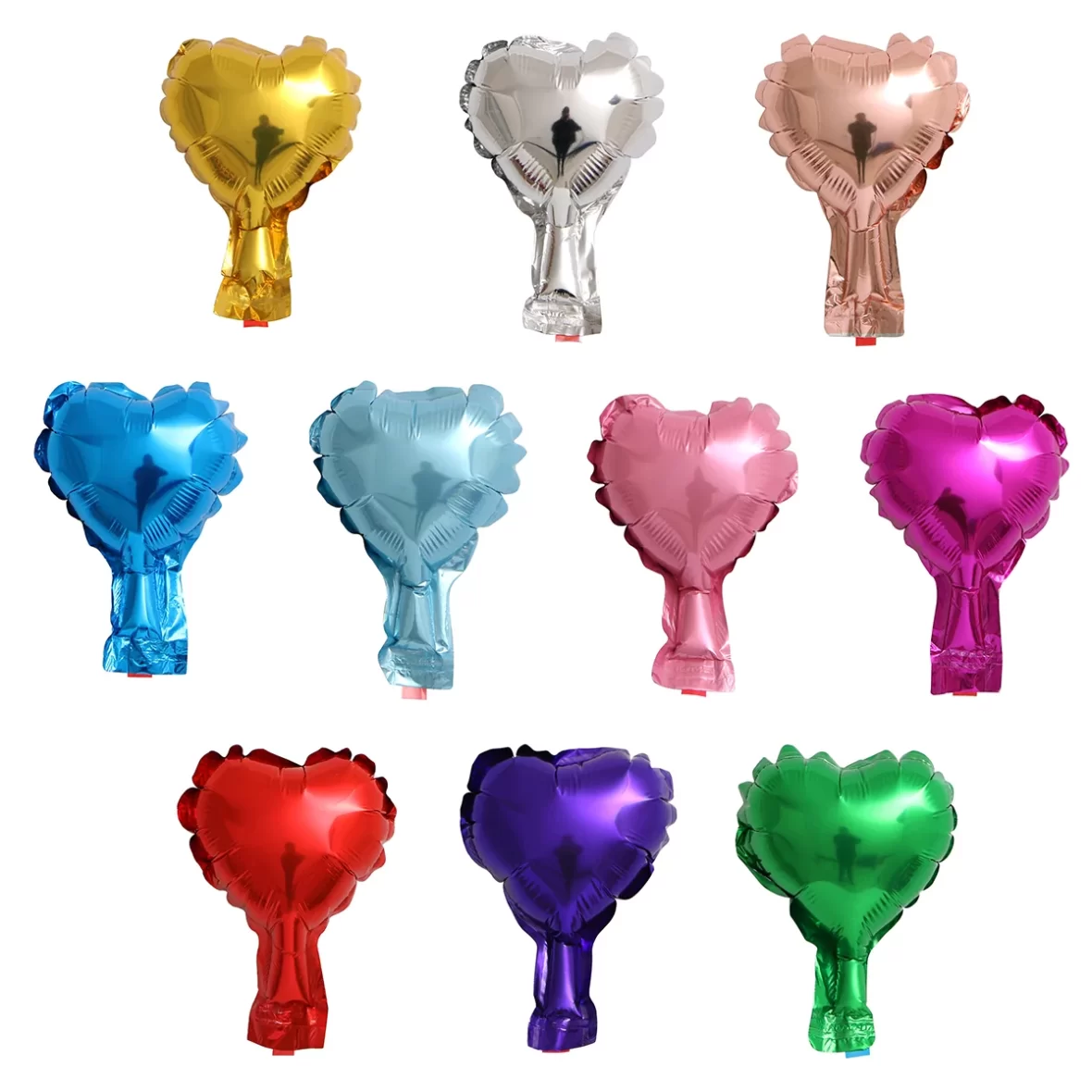 Baloane in forma de inimioare, 12 cm