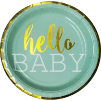 1178-set-6-farfurii-hello-baby-turcoaz