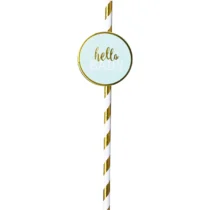 1183-set-6-paie-bauturi-hello-baby-turcoaz-auriu-alb