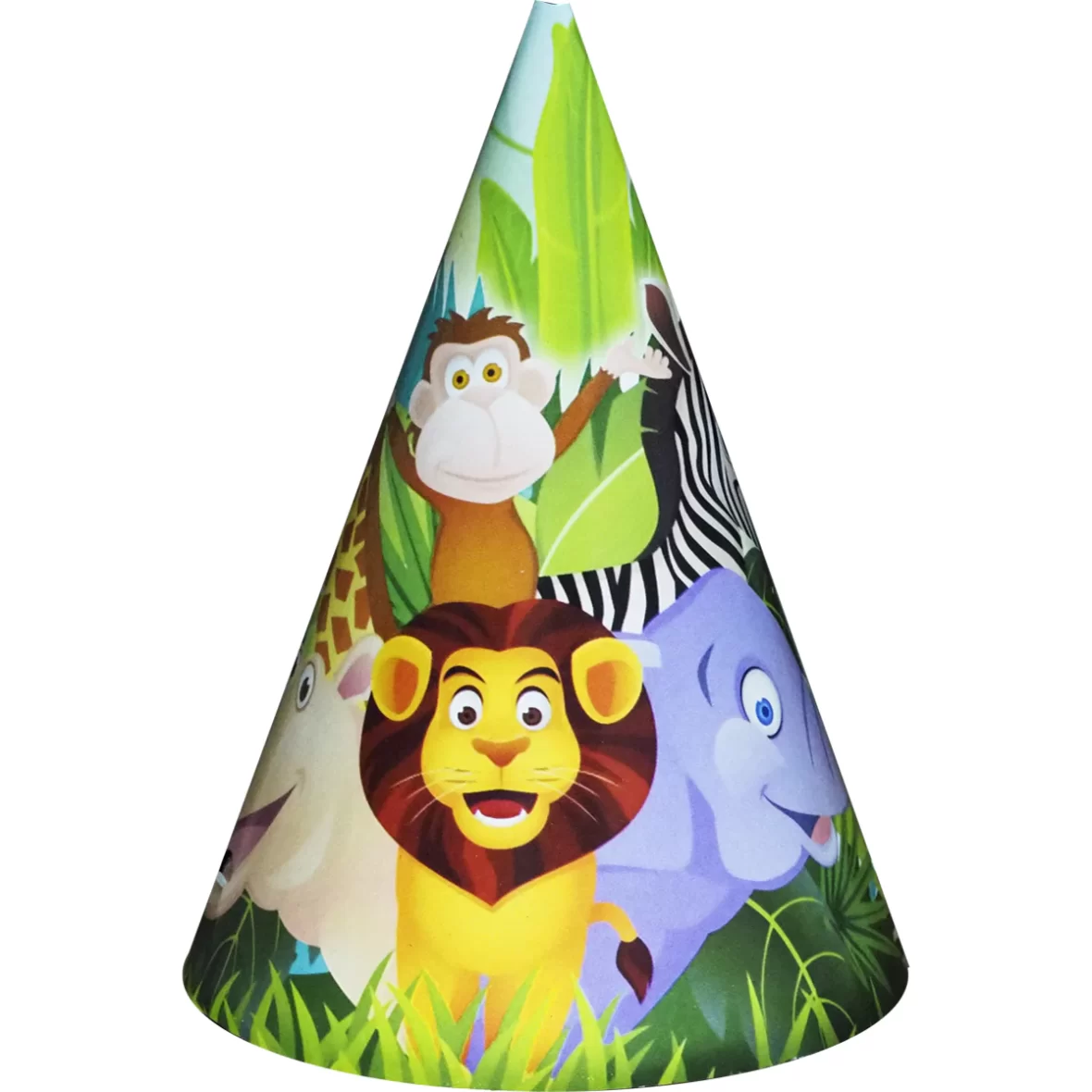 Set 6 coifuri Jungle Party