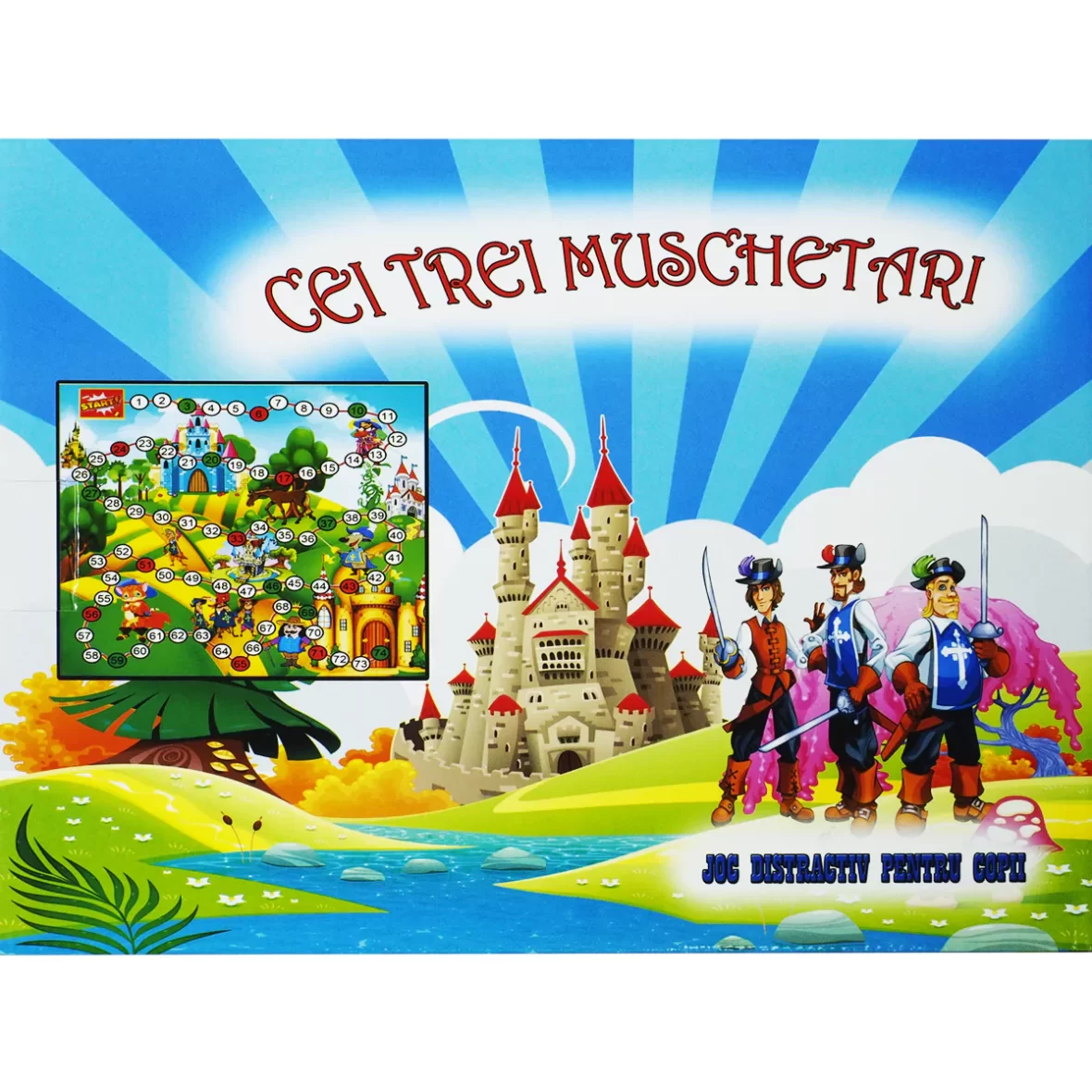 Joc pentru copii Cei 3 Muschetari