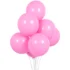 Baloane latex de 12 cm, Roz deschis, 10 bucati, cod culoare #003