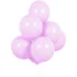 Set 10 baloane latex, Roz deschis, 12 cm, cod culoare #052