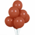 Baloane latex de 12 cm, Maro, 10 bucati, cod culoare #050