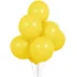 Baloane latex de 12 cm, Galben, 10 bucati, cod culoare #016