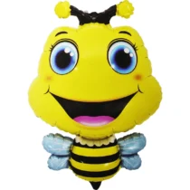 1240-balon-folie-figurina-albinuta-vesela-75-cm