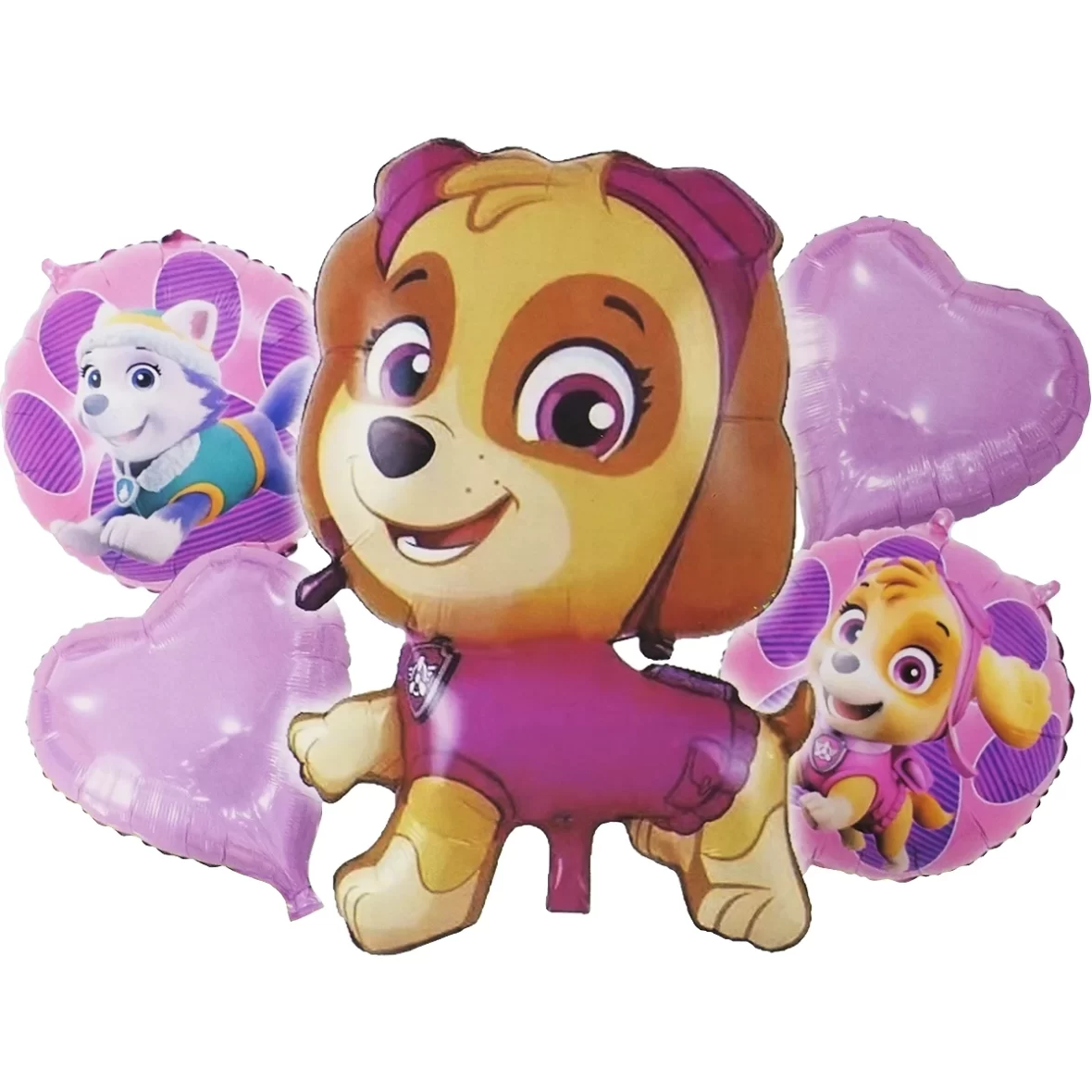 Set 5 baloane folie Skye (Patrula Catelusilor)