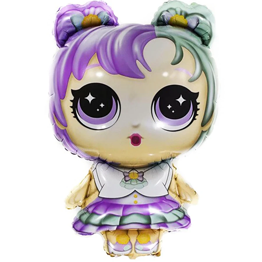 Balon folie figurina Lol, 80 cm, cod 1371