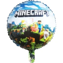 1378-balon-folie-minecraft-rotund-45-cm