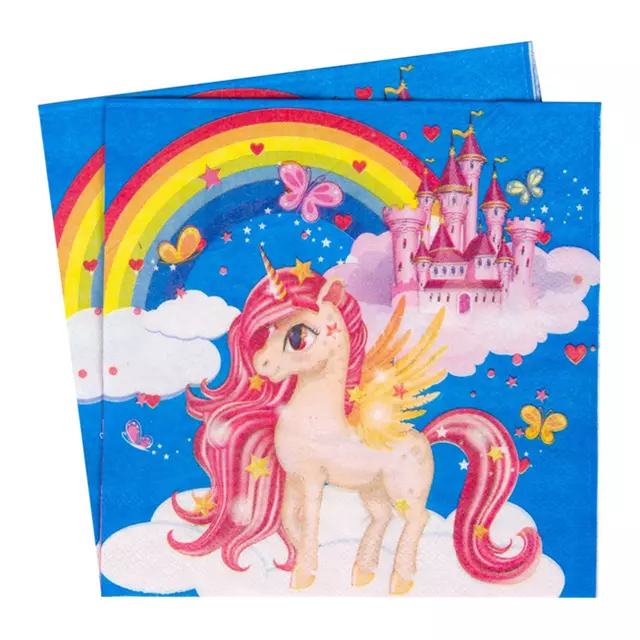 Set 20 servetele Unicorn, model 1