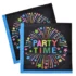 Set 20 servetele Party Time 33 x 33 cm