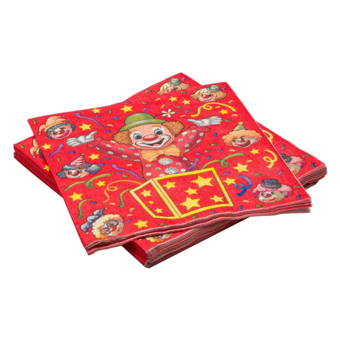 Set 20 servetele Clown 33 x 33 cm
