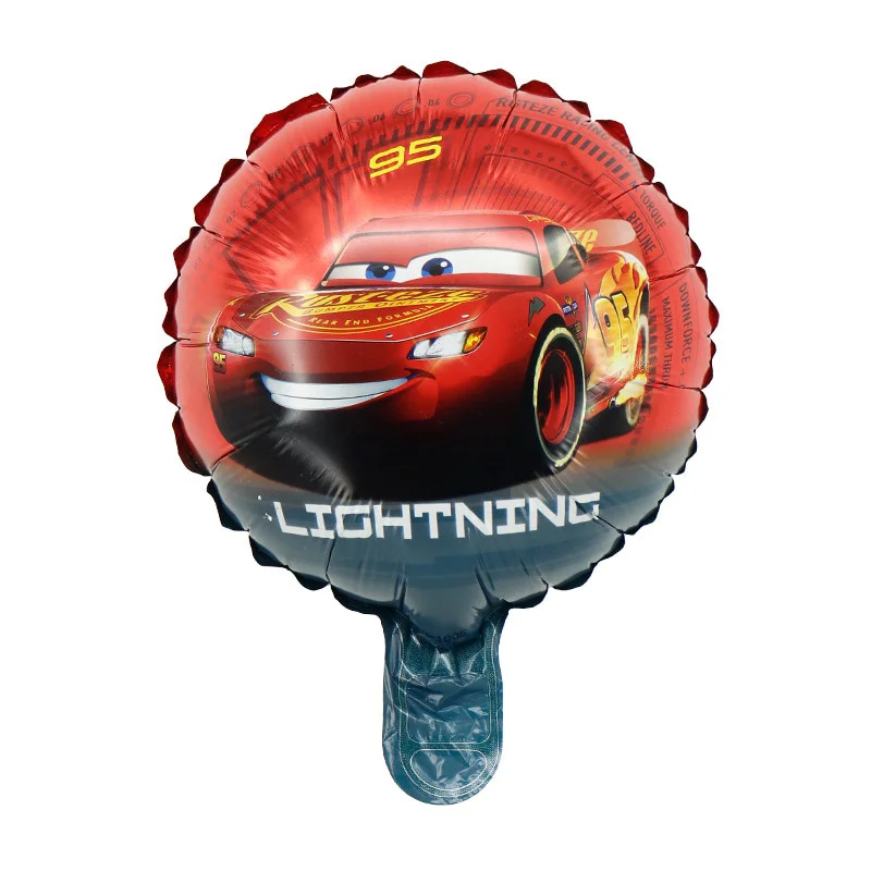 Balon folie rotund, Cars, 20 cm