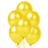 Set 10 baloane latex perlate, Auriu, 12 cm, cod culoare #101