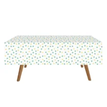 1616-fata-de-masa-cu-bulinute-galben-turcoaz