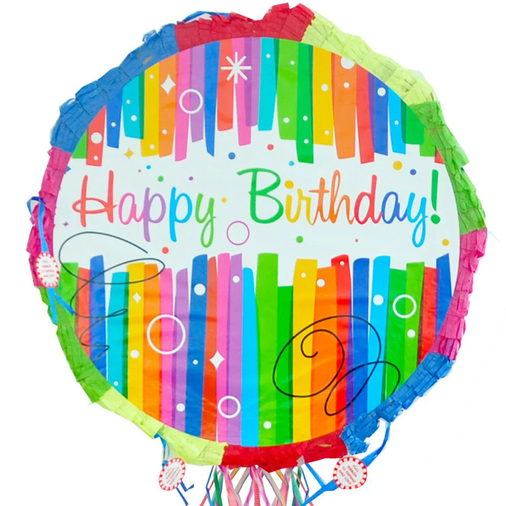 Pinata Happy Birthday dimensiune 45 cm