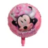 Balon Minnie, rotund, 45 cm