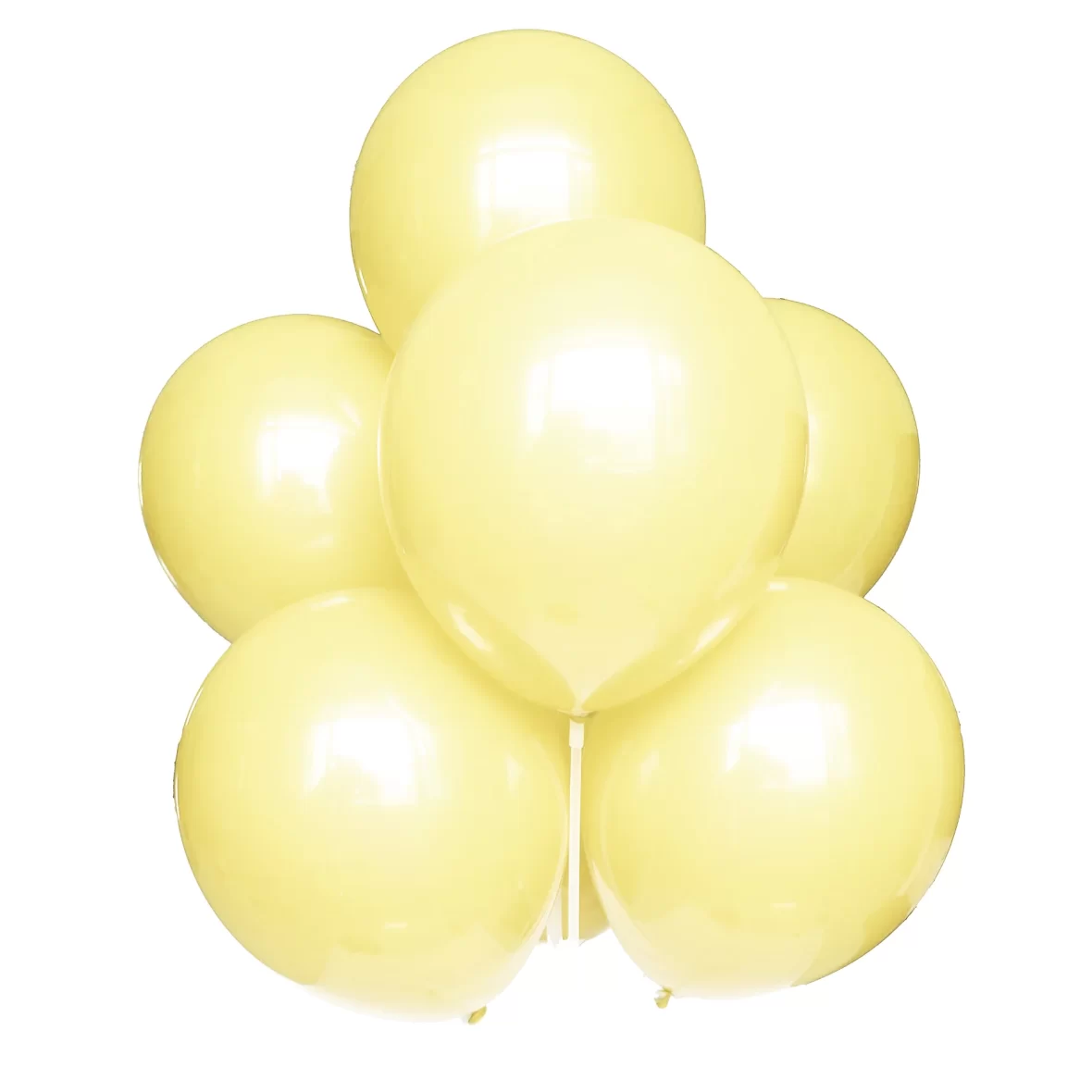 Set 10 baloane latex Crem, 25 cm, cod culoare #064