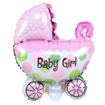 299-balon-carucior-baby-girl-42-cm-roz