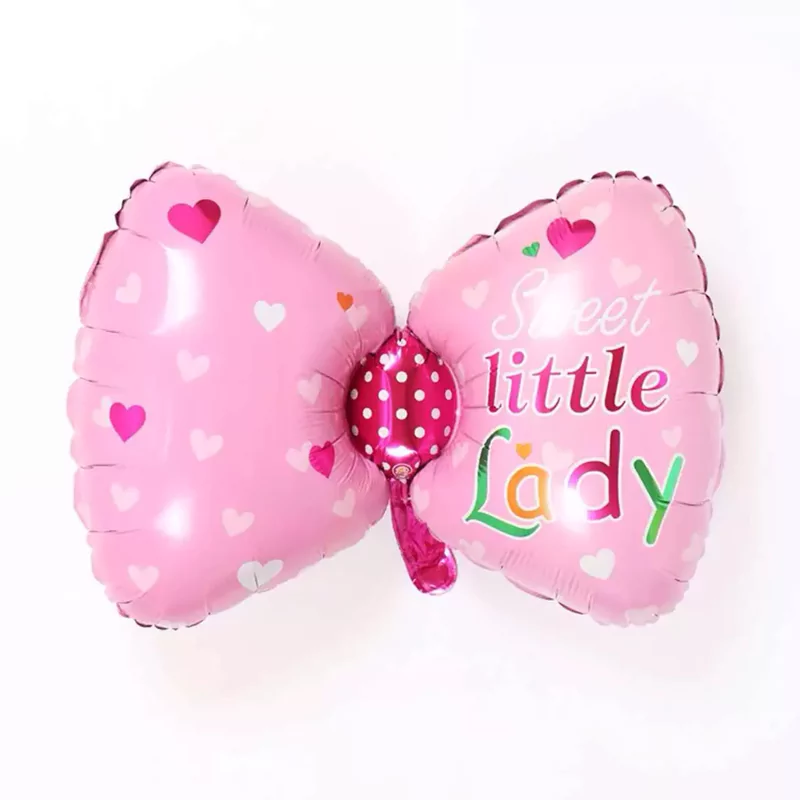 Balon in forma de fundita Little Lady, 73 cm, roz