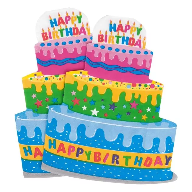 Set 10 servetele in forma de tort