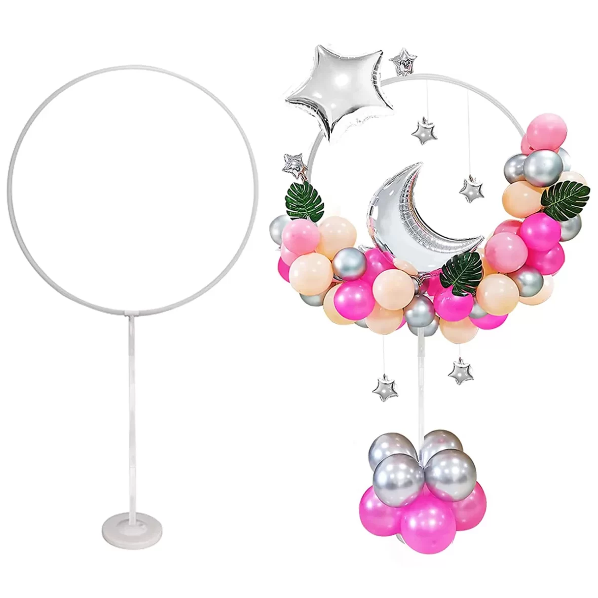 Suport cu cerc pentru baloane, 1.6 m