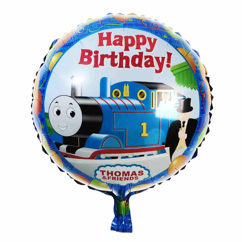 Balon personaje Thomas si prietenii sai, rotund, 45 cm