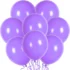 Set 10 baloane latex, Mov, de 30 cm, cod culoare #044