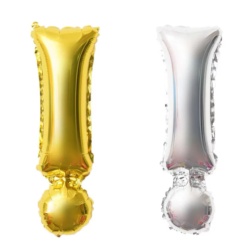 Baloane semnul exclamarii, 40 cm