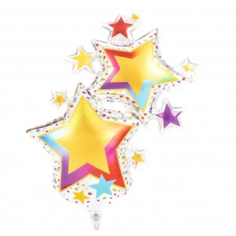 Balon folie figurina Stelute de Artificii 62 x 102 cm.