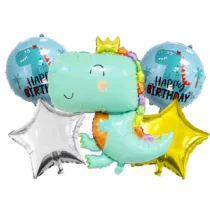 904-set-aranjament-5-baloane-folie-cu-figurina-dinozaur