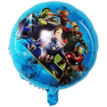 956-balon-folie-avengers-albastru-45-cm
