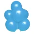 Set 10 baloane latex Albastru Deschis, 25 cm