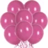 Set 10 baloane latex, Roz Retro Inchis, 30 cm
