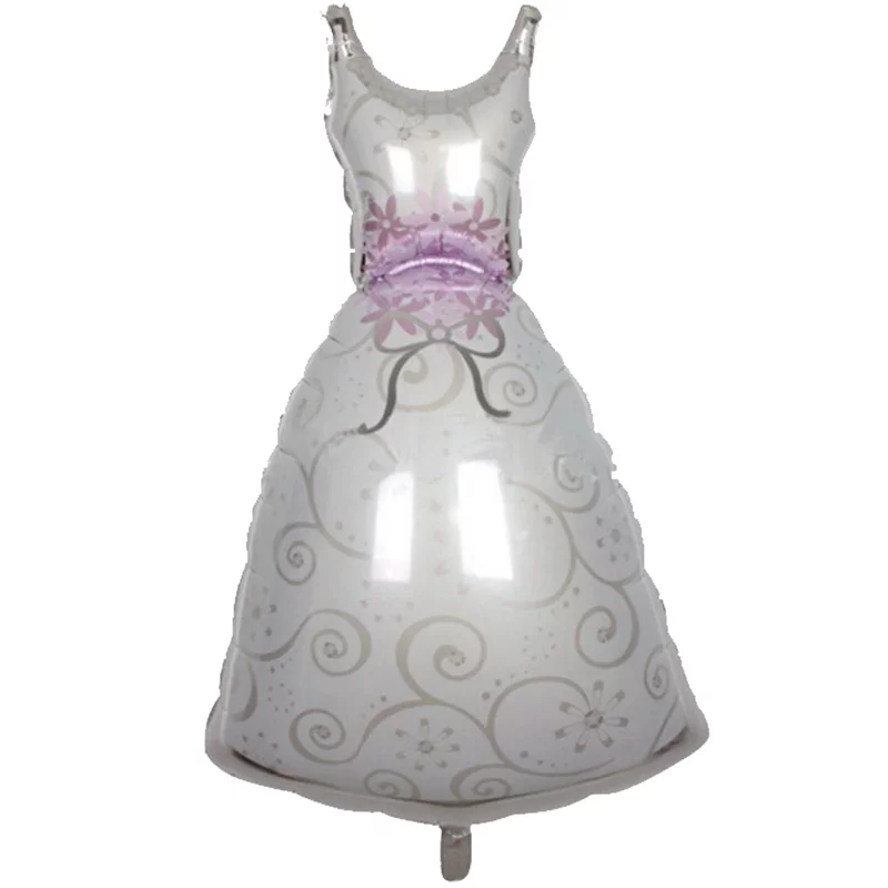 Balon folie Rochie Mireasa, 80 cm
