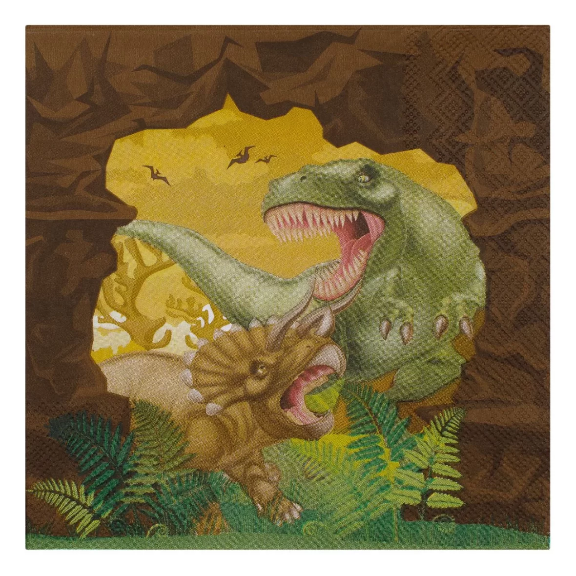 Set 12 servetele Dino Party