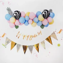 2083-set-aranjament-baloane-latex-cu-baloane-marmorate-banner-happy-birthday-ghirlanda-stegulete-frunze-si-accesorii