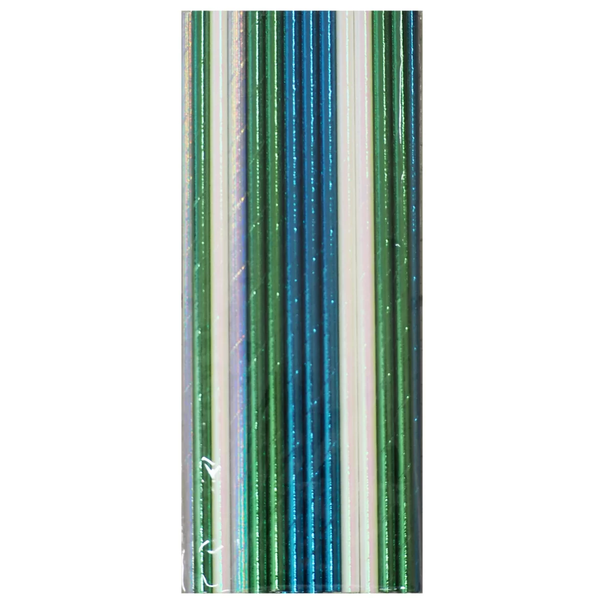 Set 25 paie in culori verde-siclam