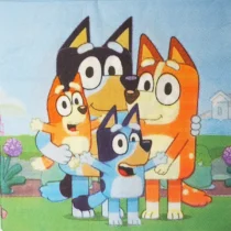 2259-Set 20 servetele cu tematica Blue