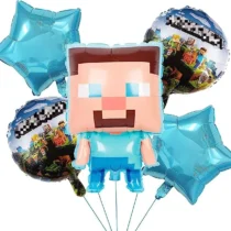 2265-set-aranjament-bundle-5-baloane-minecraft-cu-steve