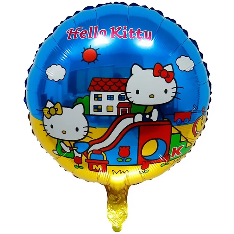 Balon folie Hello Kitty, rotund, 45 cm