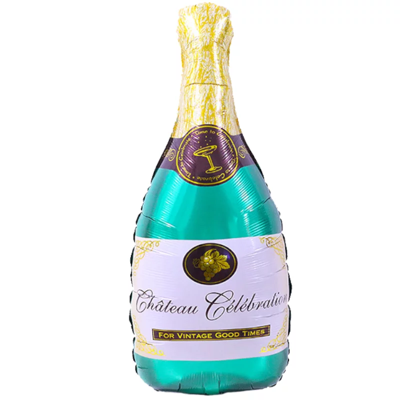 Balon folie minifigurina Sticla Sampanie, 40 cm