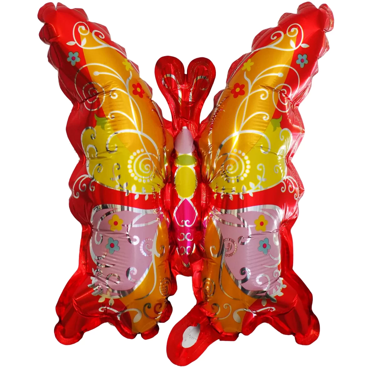 Balon folie minifigurina Fluturas rosu, 25 cm