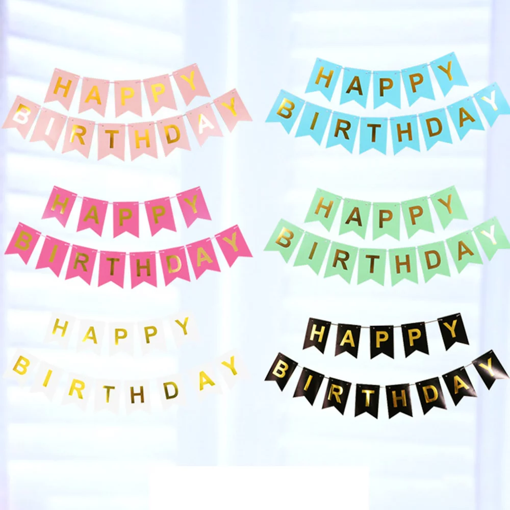 Set ghirlanda Happy Birthday