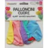 Set 6 baloane latex simple, in forma de inimioara, 30 cm