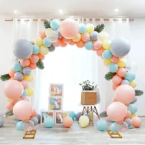 2454-set-arcada-cu-100-baloane-in-nuante-de-albastru-gri-roz-galben