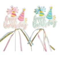 2515-topper-tort-happy-birthday-cu-coif-si-panglica