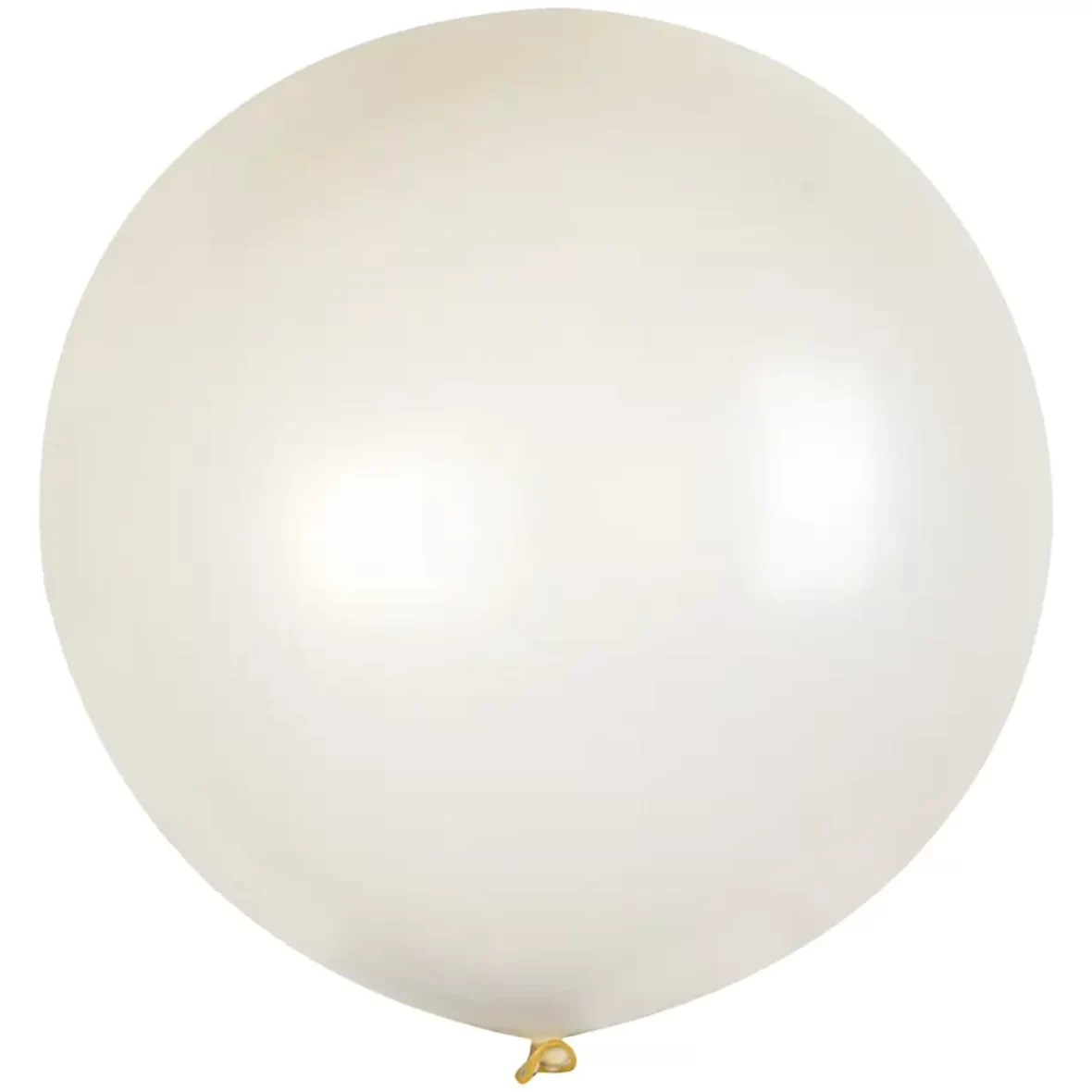 Balon Jumbo Transparent, rotund, 90 cm